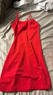 dream girl red cami dress 