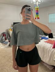 Green Cropped T-shirt