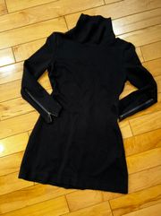 Black Turtleneck Dress