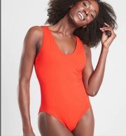 NWT  Seychelles One Piece Swimsuit Size XS Vermillion Orange