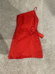 Red Strap Dress 