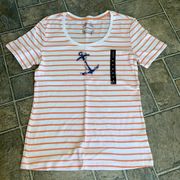 Nicole Miller NWT  Striped Tee Shirt