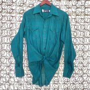 Vintage Panhandle Slim pearl snap western shirt