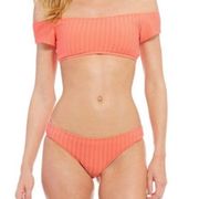 Coral Orange Pink Sucker For Pretty Beach Summer Hipster Bikini Bottom