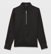 Club Monaco Zipper Front Shirt, New with out Tags