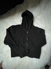 California Black Full Zip Hoodie