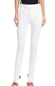 White Slit Hem Office Party Cocktail Dress Trousers | Size 6