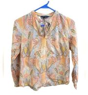 Women's Small  patterned blouse