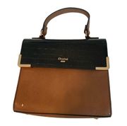 DUNE LONDON PURSE TWO-TONED BROWN AND BLACK PURSE