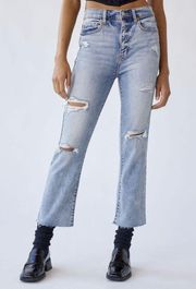 DAZE Denim High Rise Cropped Jeans