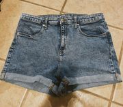 High Waist Denim Shorts