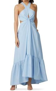 A.L.C. Blue Lansbury Maxi Dress Size 0 US $595