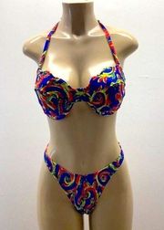 Brazilian High Waist Bright Bikini Set