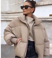 Zara Oversized Puffer Jacket