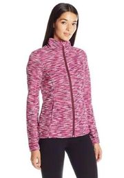 Spyder Endure Space Dye Full Zip Mid Weight Stryke Fleece Jacket