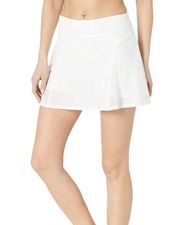 Soybu Athletic Skort Skirt Built In Shorts White Ivory Lined Mini A-Line Size L