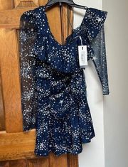 endless rose star embroidered asymmetrical dress NWT