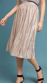 Anthropologie Sabina Musayev Cassia Pleated Skirt