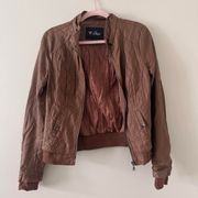 Guess Brown Bomber Jacket