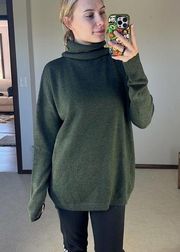 French Connection: Green Turtleneck Sweater