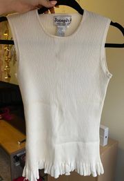 White Business Tank Top