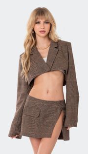 NWT Cropped Blazer