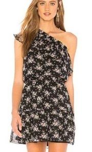 Karina Grimaldi one shoulder mini dress