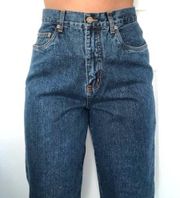 90s Vintage Bill Blass Easy Fit High Rise Denim Mom Jeans Size 10P