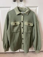 Green Cardigan Oversized