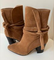 Suede Booties