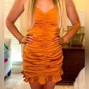 Perfect light orange dress