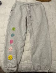 smiley sweatpants