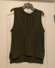 Green Sweater Vest