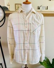 Merona Cotton Flannel Button Down Shirt