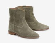 ISABEL MARANT • Crisi Boot suede ankle bootie western distressed slouchy boho