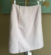 Vintage D & Gabana lilac lavender skirt European size 38 chic retro pinup