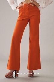 Maeve By Anthropologie The Naomi Wide-Leg Flare Pants.