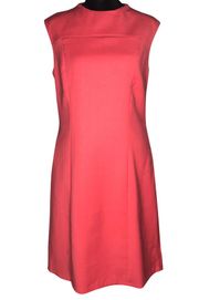 Salmon Sheath Dress - Size 6 Tall