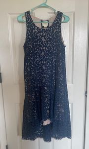 Lace Dress With Pockets