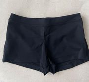 Capezio Black Booty Shorts