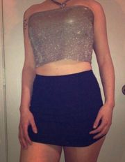 Wild Fable Glitter Tube Top