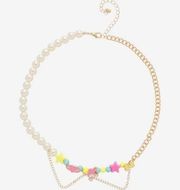 Hot Topic My Melody Pearl Chain Necklace