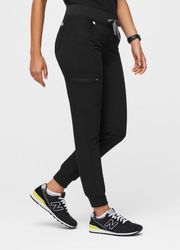 - Zamora Jogger Scrub Pants Black Medical Doctor Nurse