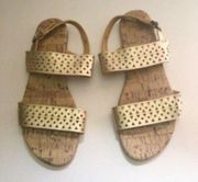 GAP Women's  Gold Sandals Size 8