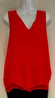 Woman’s Bobeau Tank top orange Size L