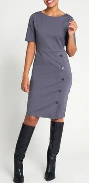 BetaBrand Full Charge Dress in Storm Gray Sz Large