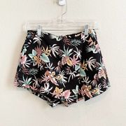 Loveriche floral Hawaiian tropical skirt skort s