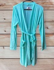 Juicy Couture Mint Terry Robe