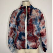 Chaser Womens Size Small Heirloom Tie Dye Puffer Jacket Multicolor Full Zip NWOT