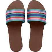 Havaianas Women You Malta Mix Sandals - Beach Sandals - Rust, 9/10W50